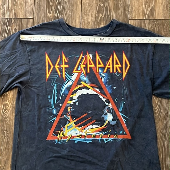 Def Leppard Hysteria 1987 Tour Shirt Mens Size Small - Picture 4 of 9